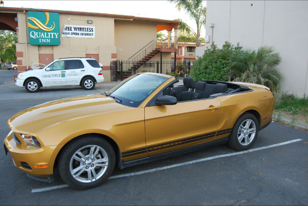"Mi coche", el Ford Mustang que me acompañará por los EE.UU