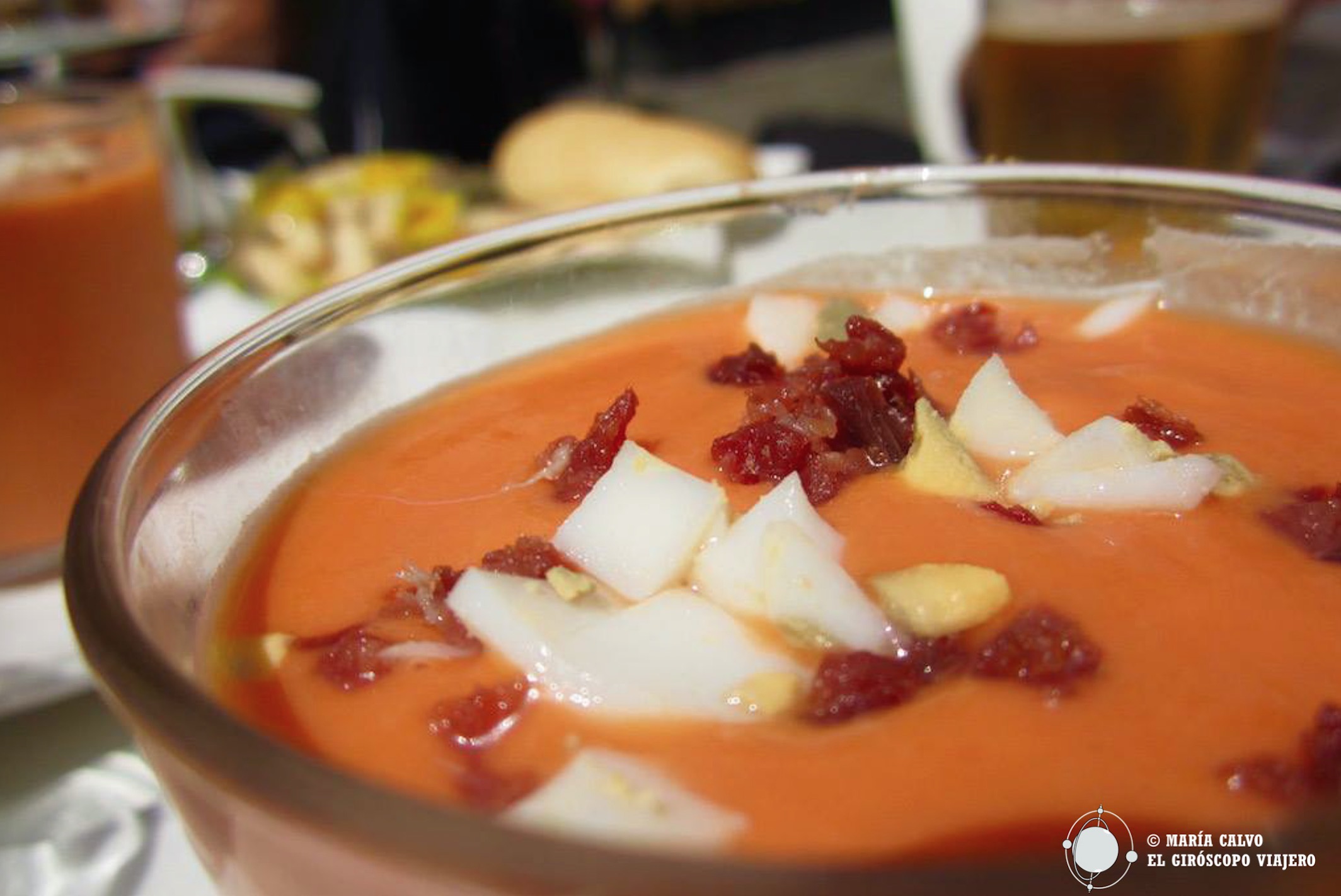 El salmorejo entre nuestros platos favoritos típicos de Andalucía.