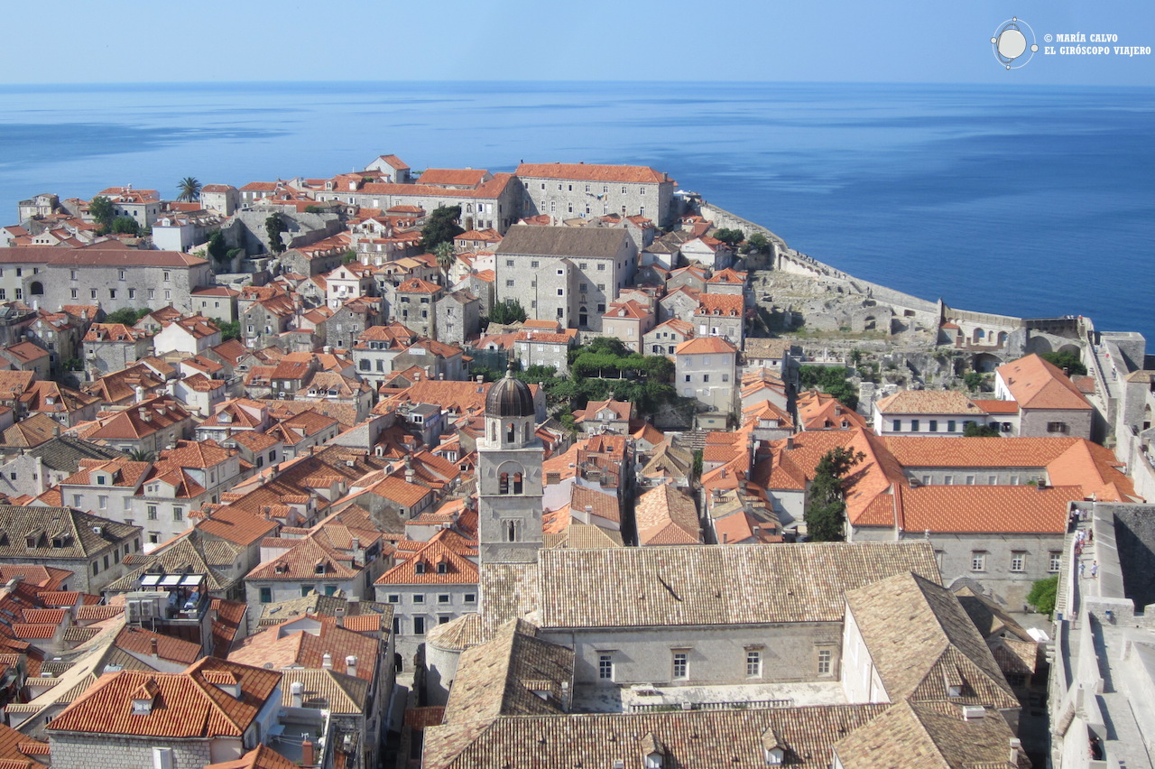 La bellísima ciudad de Dubrovnik desde las murallas, visita indispensable