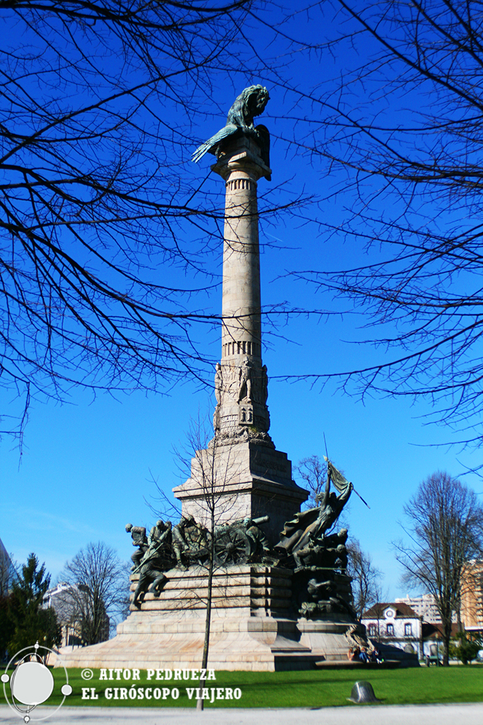 Monumento conmemorativo a la Guerra Peninsular en el Jardín de Buenavista