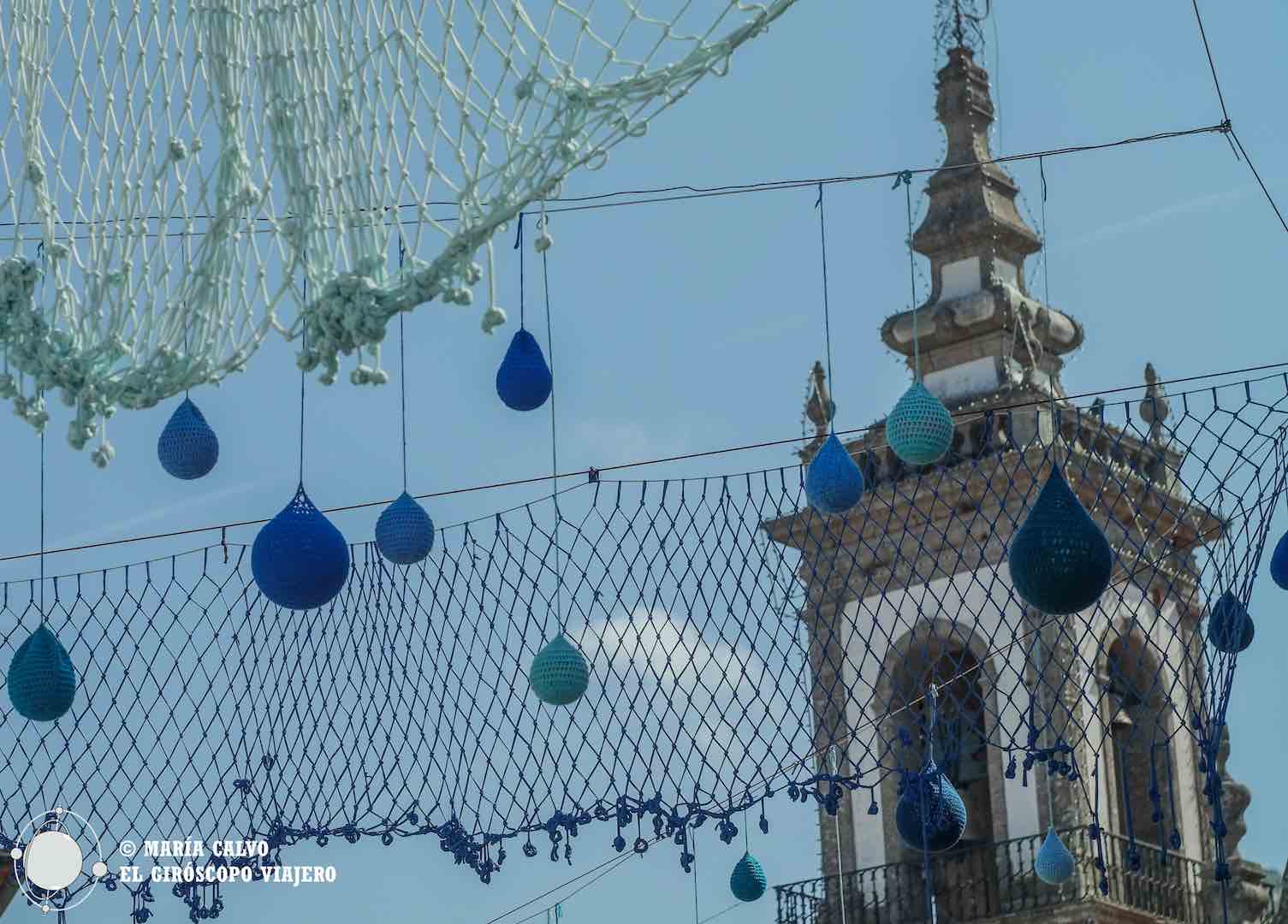 Vilanova de Cerveira, vila das artes de Portugal, saca su crochet a la calle