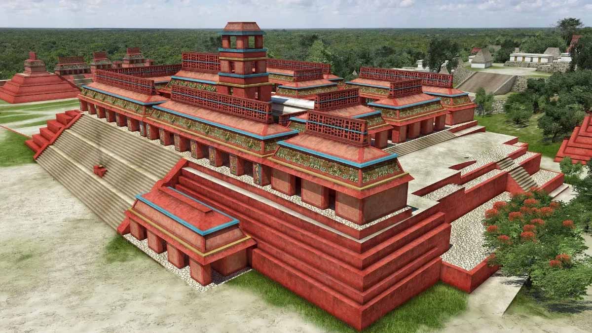 Reconstrucción de la ciudad de Palenque