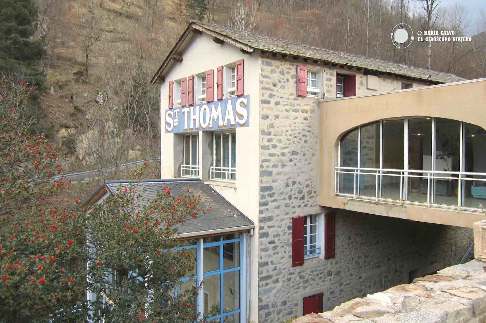 Ocho Hacer bien Remo Relax en los Pirineos franceses. Las aguas termales de Saint Thomas -