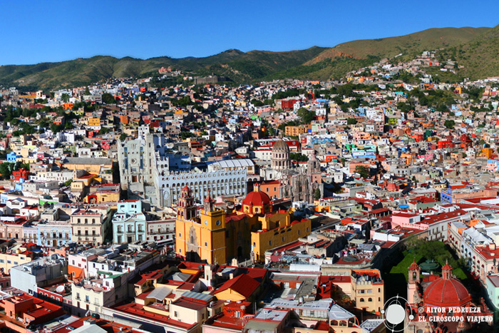Panorama de Guanajuato, sede del Festival Cervantino
