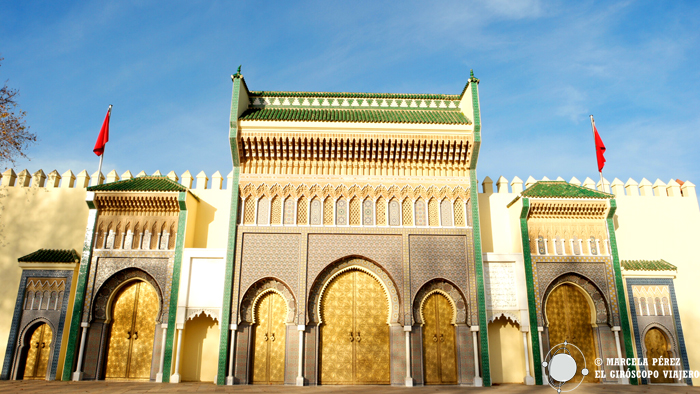 Puerta del Palacio Real de Fez