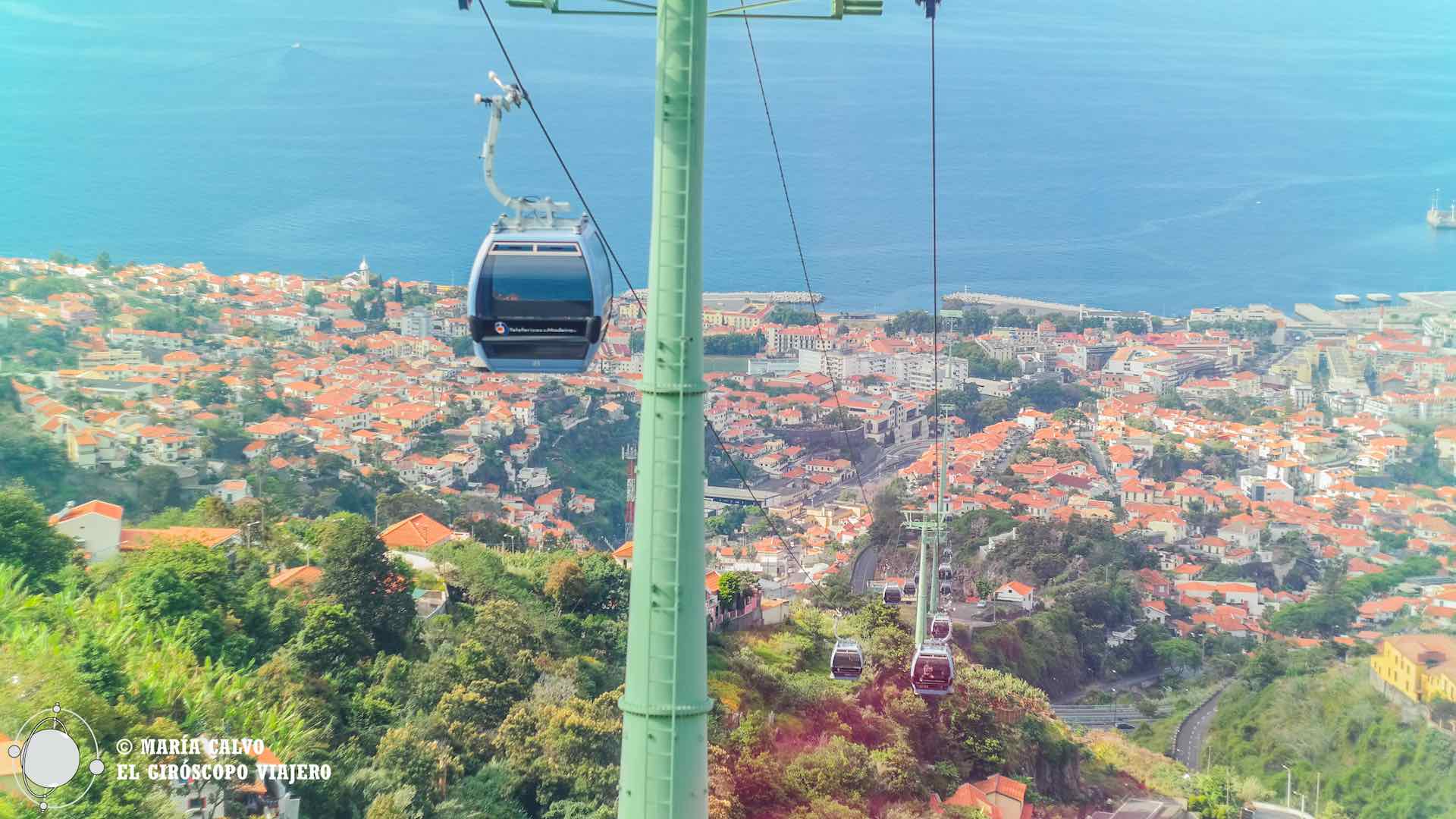 Panorámicas desde el teleférico de Funchal. Madeira Cable car