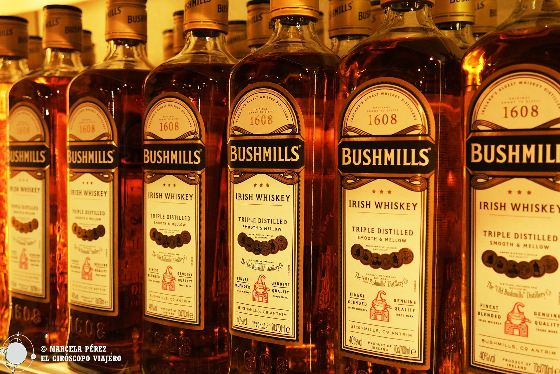 La Fábrica de Bushmills, donde dicen "convertir el agua en oro": Whiskey Bushmills