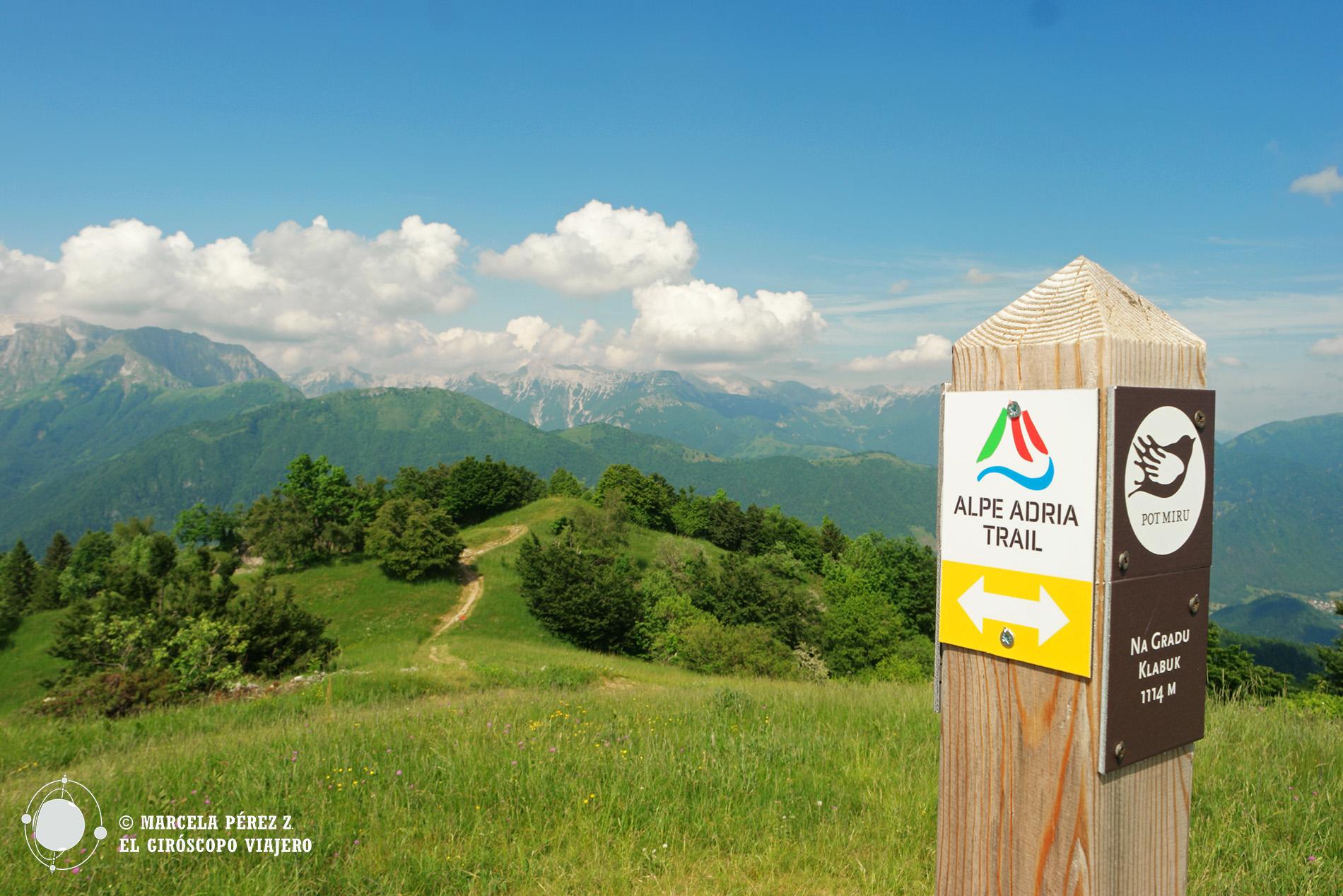 Recorriendo el sendero de la Paz en Eslovenia