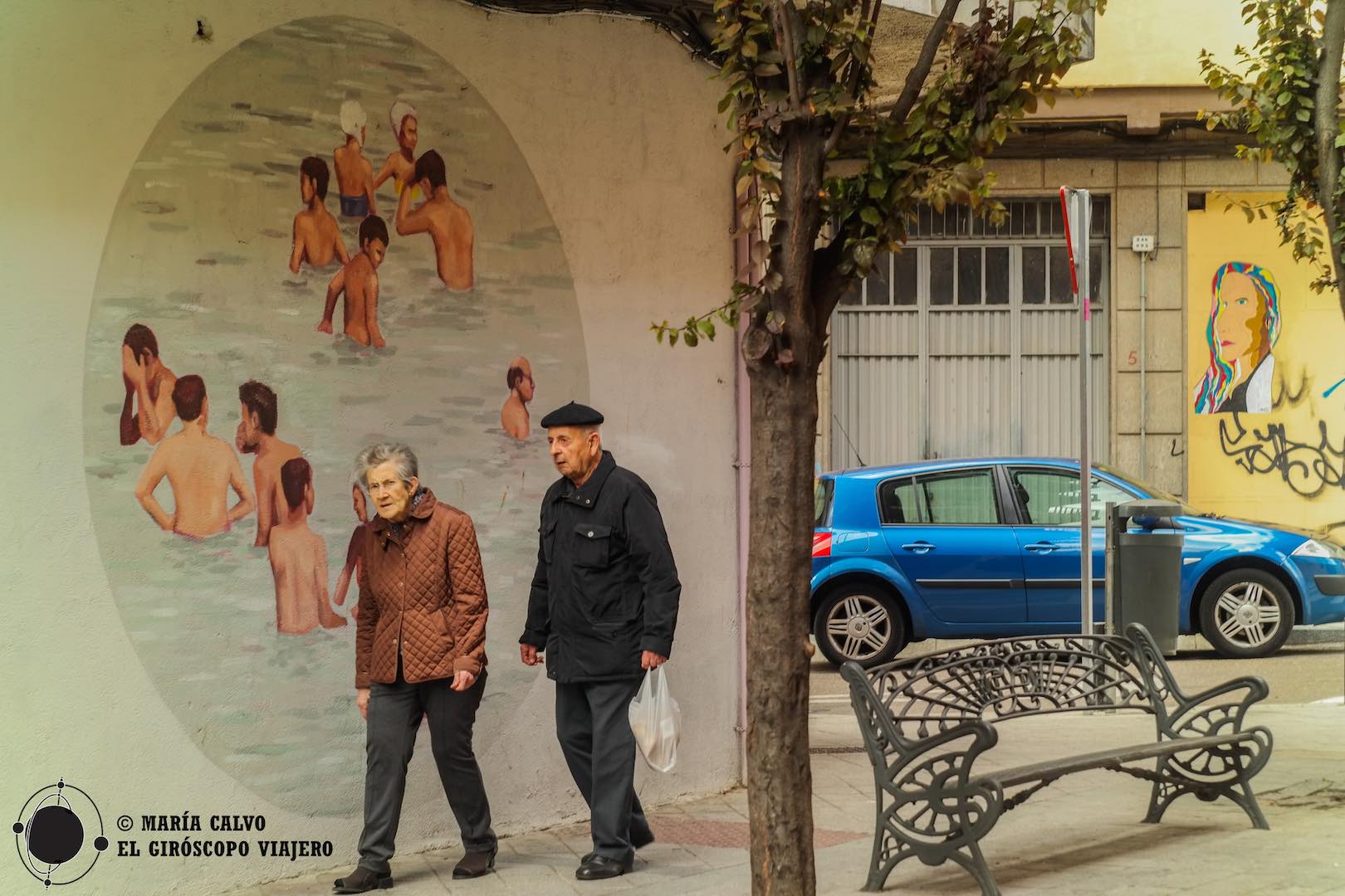 Ruta por la galería urbana del Barrio del Oeste de Salamanca. Arte a pie de calle