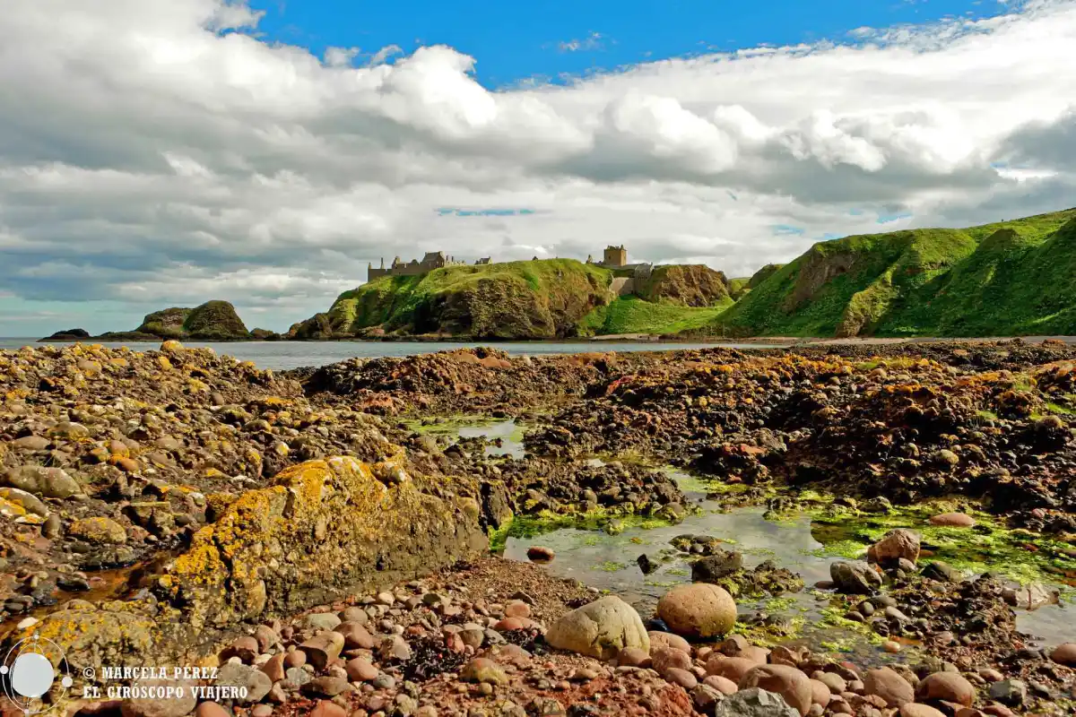 Perspectivas que nos regala el castillo de Dunnottar por donde se mire