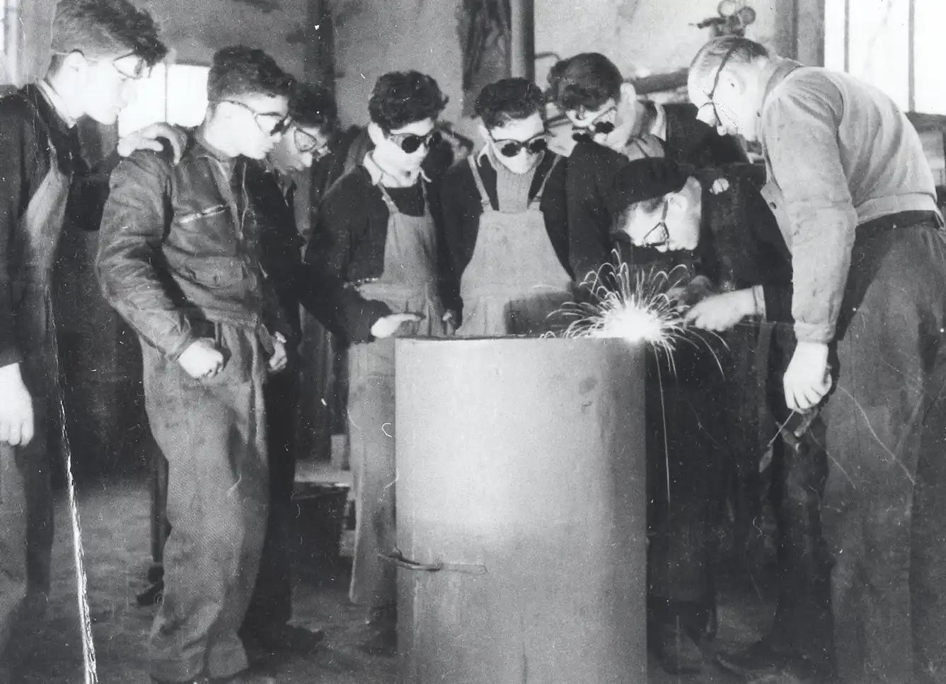 Taller de aprendices. © Mémorial de la Shoah coll. eeif