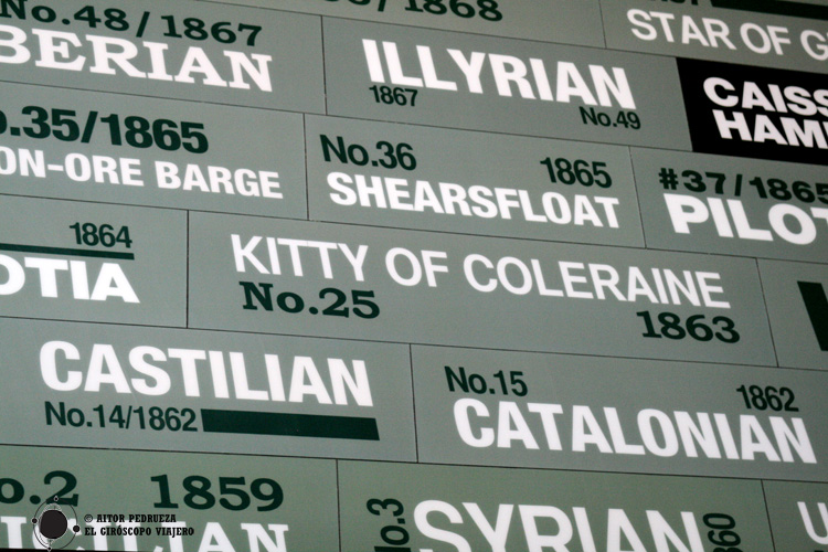 Nombres de barcos construidos en los astilleros de Belfast