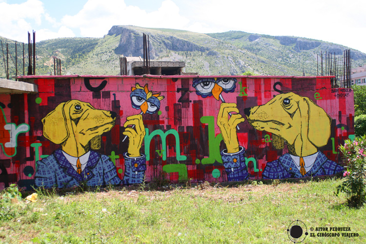 Street Art en Mostar -Bosnia