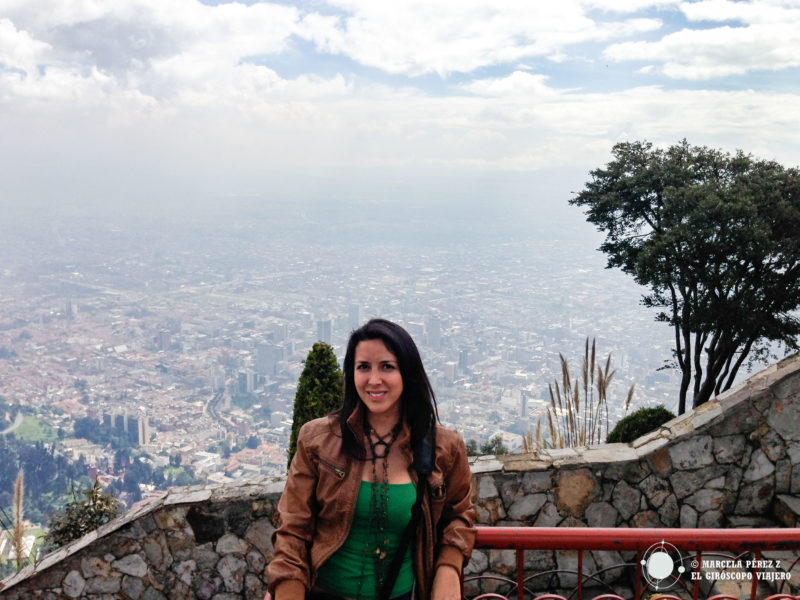 Vistas de Bogotá desde el cerro de Monserrate