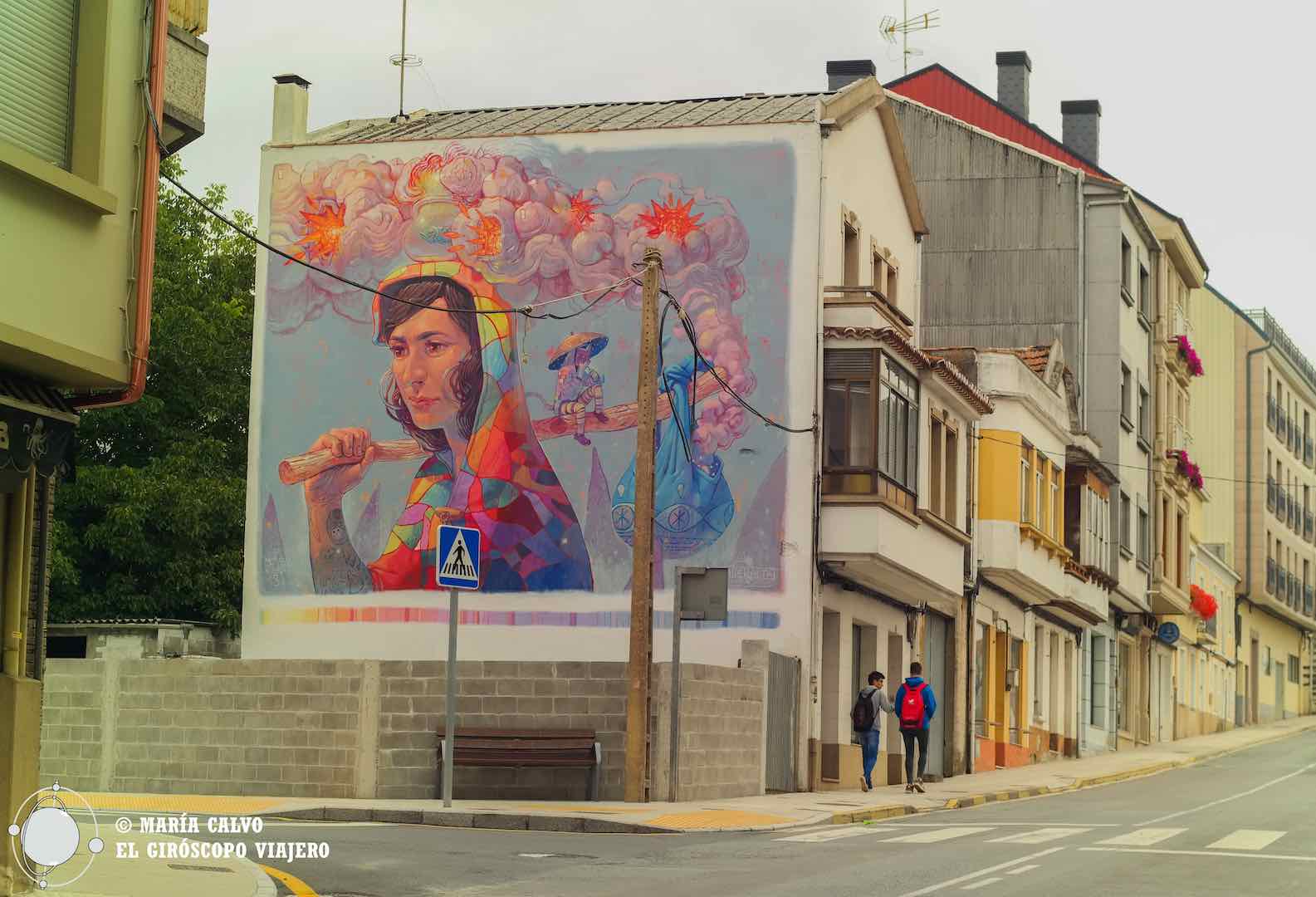 DesOrdes Creativas, Festival de arte urbano en Ordes, Galicia. Democratizando el arte