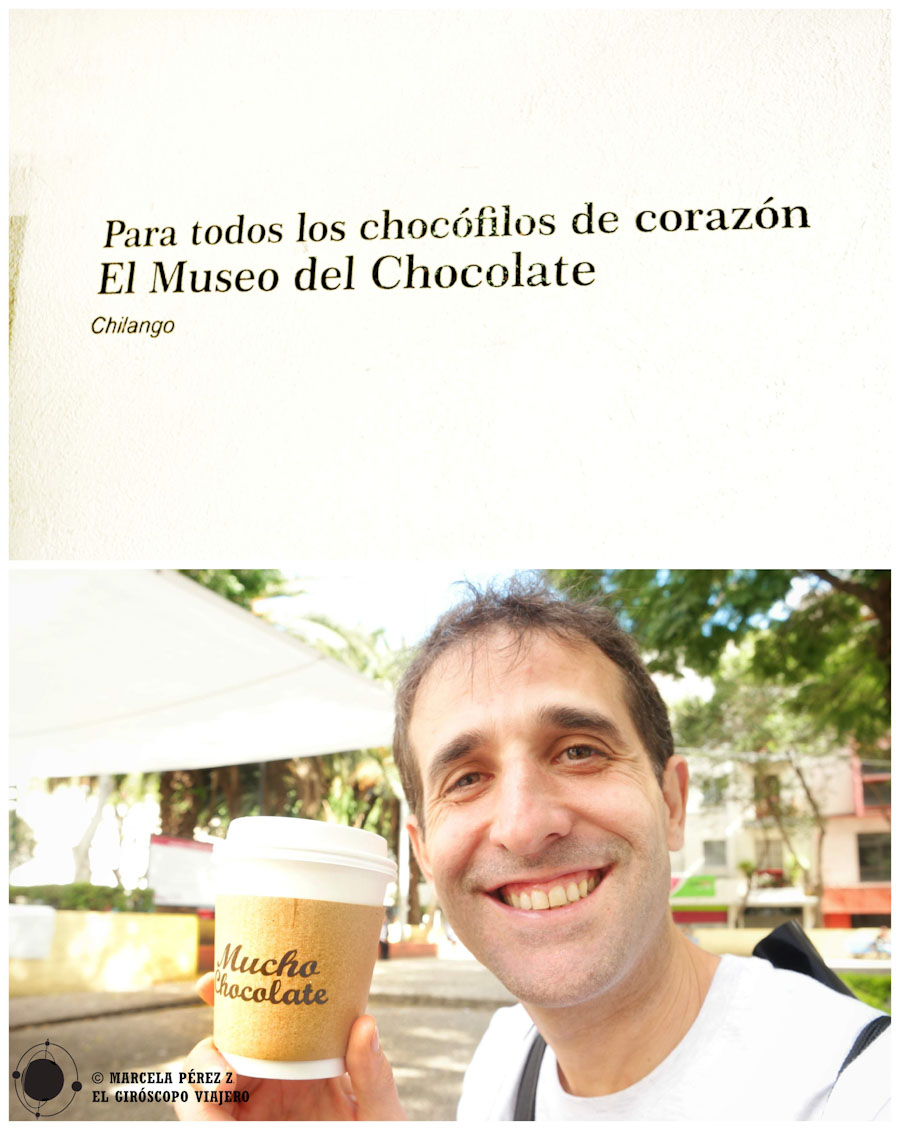 Salimos del MUCHO, con una sonrisa sabor chocolate en los labios ©Marcela Pérez Z.