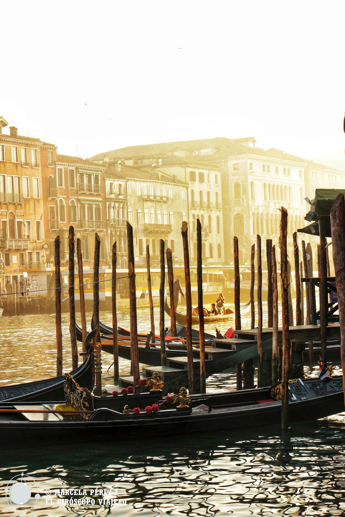 El encanto de una Venecia que se revela ante mí como una postal antigua ©Marcela Pérez Z.