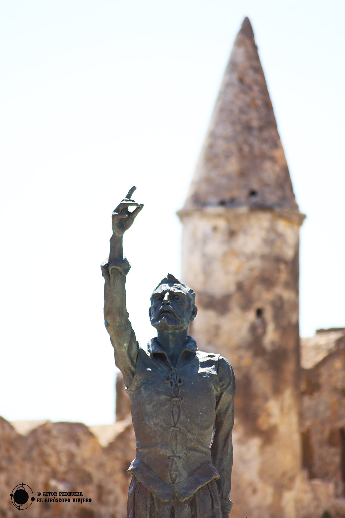 Estatua de Miguel de Cervantes en Lepanto