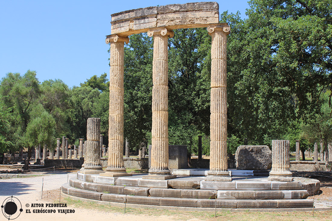 Visita al yacimiento de la antigua ciudad de Olimpia