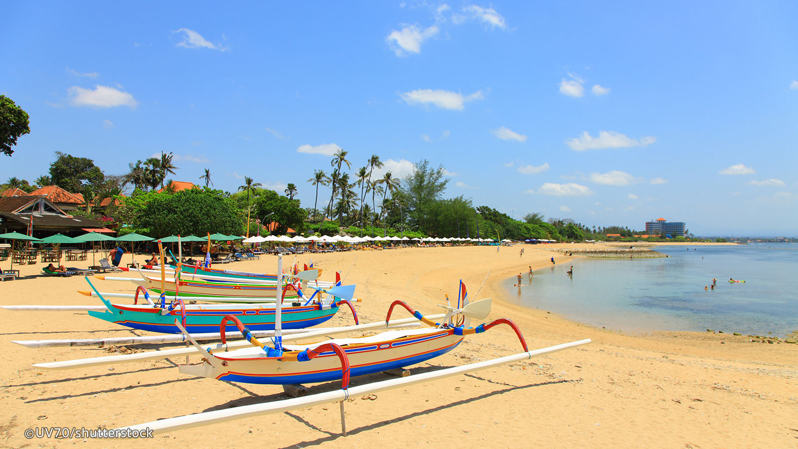 Playas de la isla de Bali en Indonesia