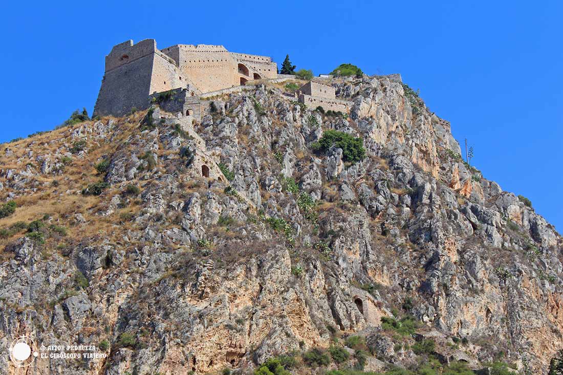 Fortaleza de Palamides en lo alto de Nauplio