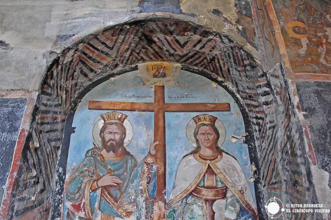 Frescos bizantinos de Mystras