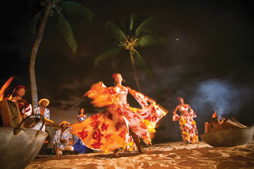 Danza de la Sega, típica en Mauricio.