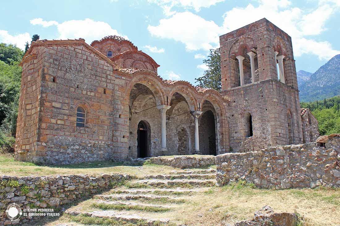 Iglesia di Santa Sofía en Mystras