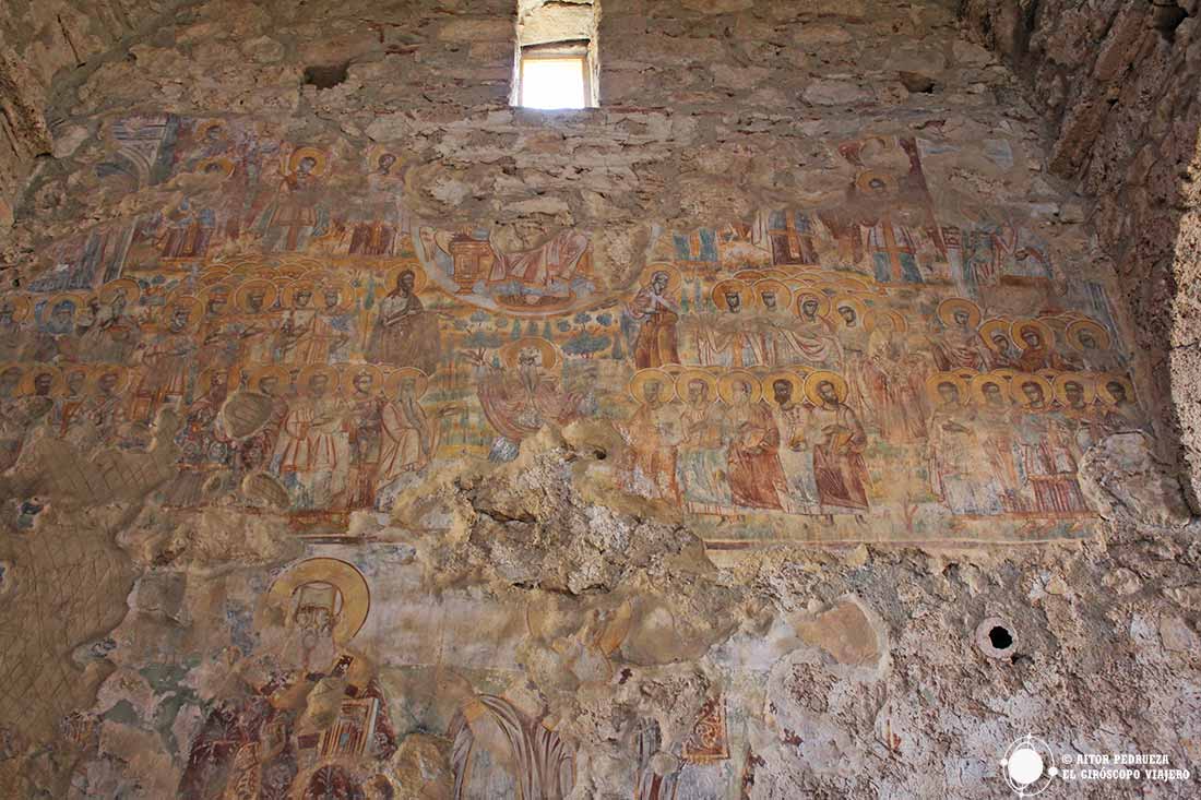 Frescos de San Nicolás en Mystras