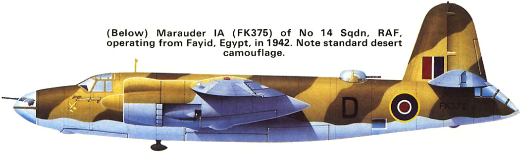 B 26 Marauder de la RAF