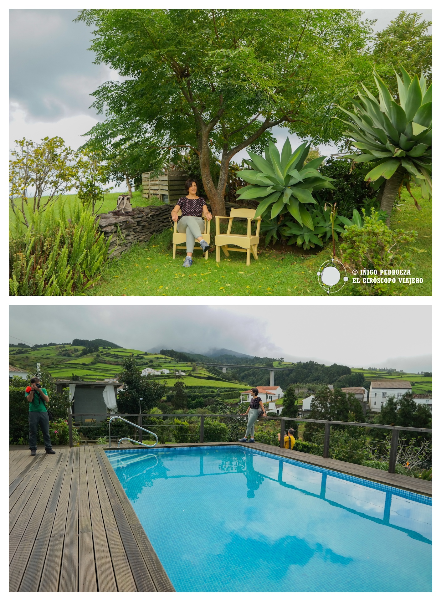 Casas rurales con encanto en la isla de São Miguel de Azores. Turismo rural  en Nordeste -