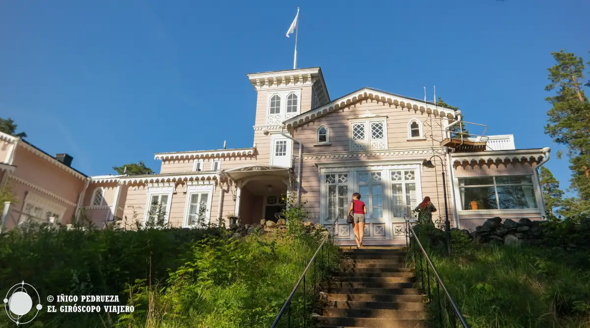 El Hotelli Punkaharju, donde comenzó el turismo en Finlandia.
