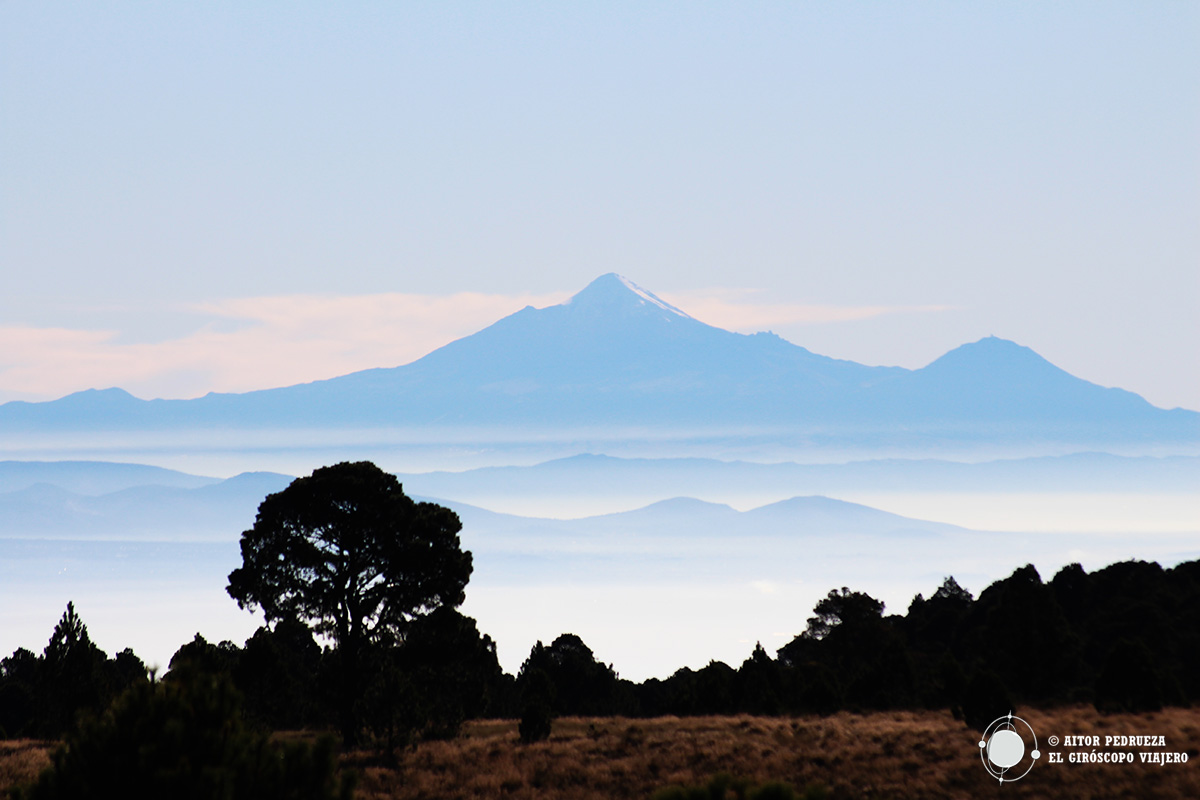 Vistas del Pico Orizaba, el pico más alto de México