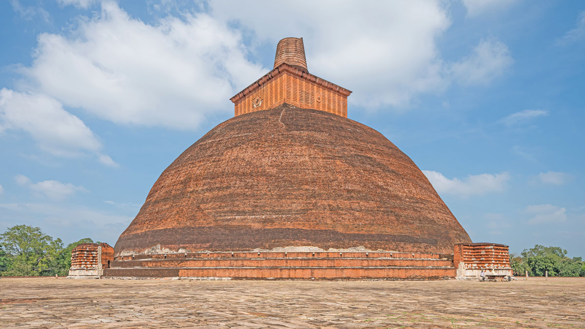 Dagoba Jetavana, Anuradhapura, patrimonio Unesco en Sri Lanka