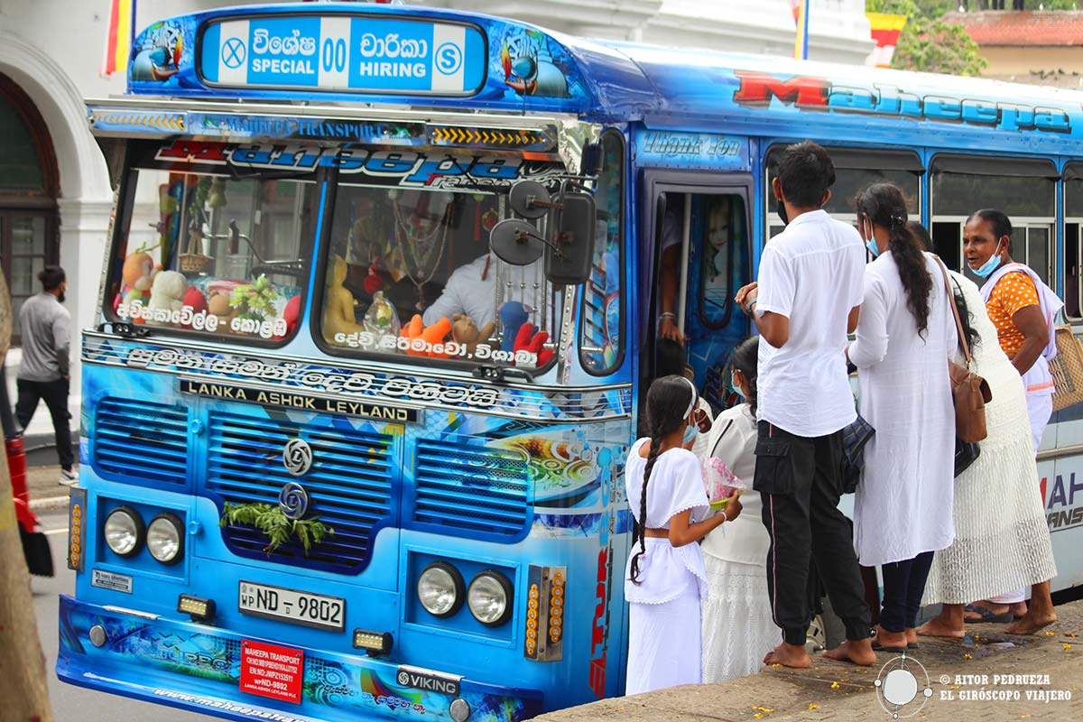 Autobuses de Sri Lanka