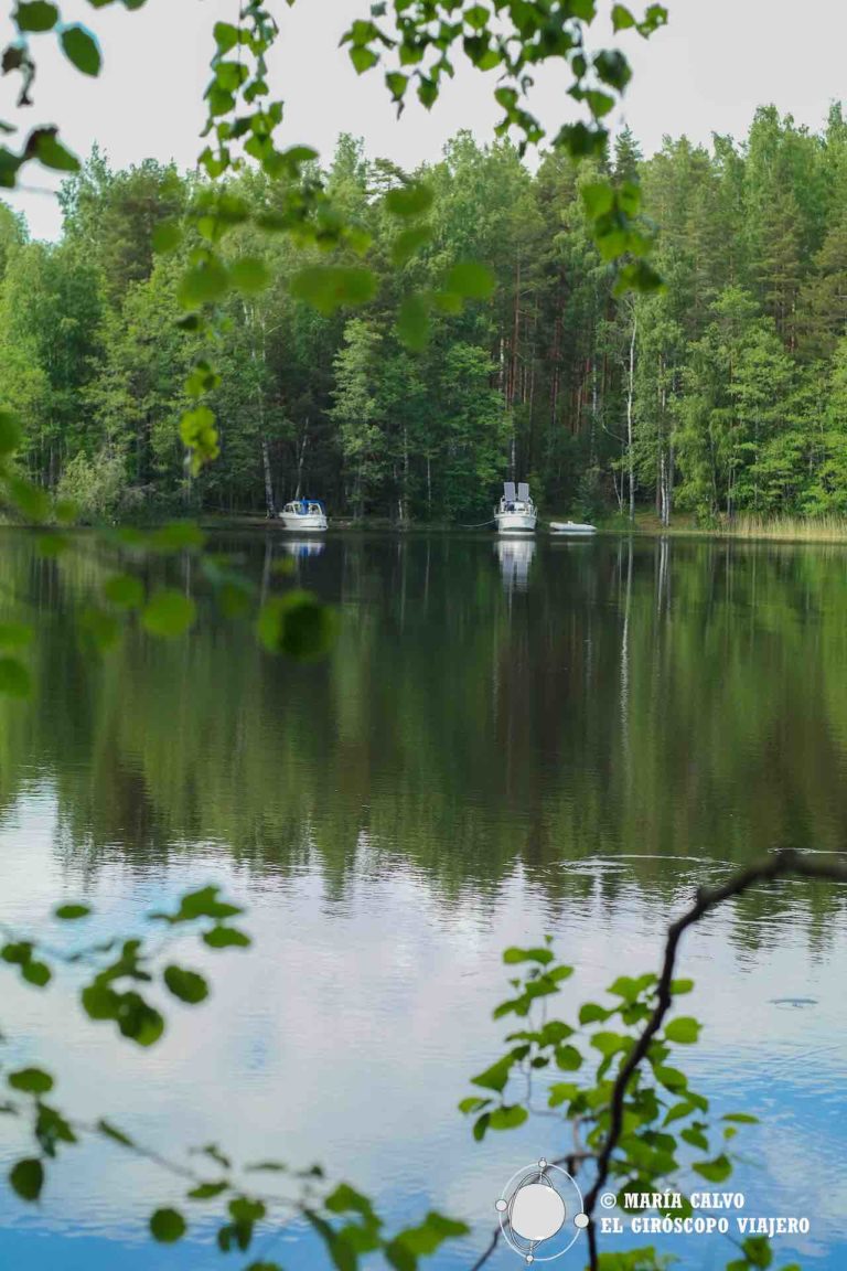 El Lago Päijänne. En barco por el segundo lago más grande de Finlandia