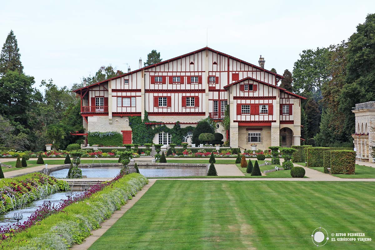 Villa Arnaga, imprescindible en la visita al interior del País Vasco Francés