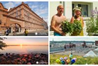 Tampere, cultura, ambiente y sauna en Finlandia.