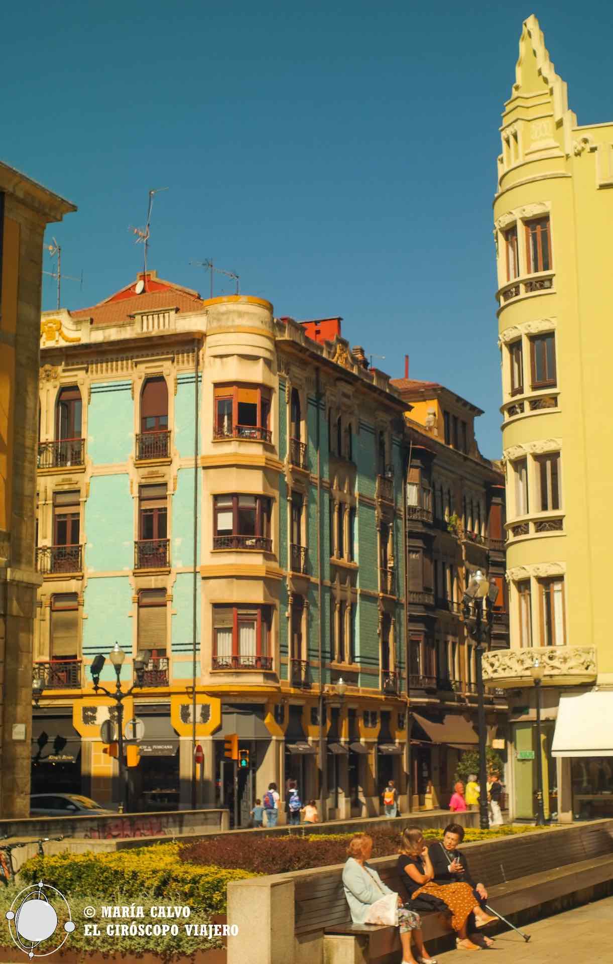 Es una delicia pasear por las calles de Gijón y admirar su arquitectura