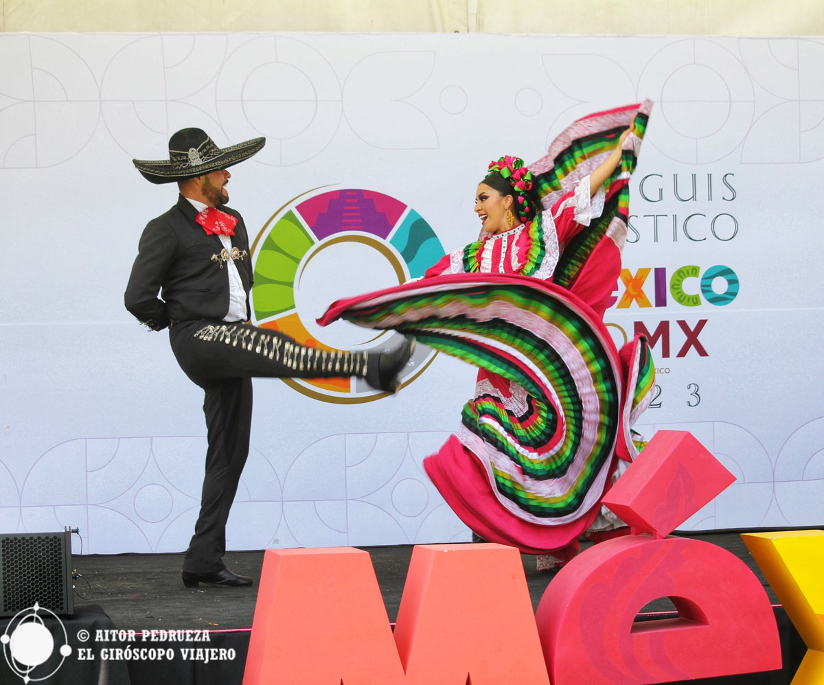 Bailes de Jalisco en el Tianguis turístico CDMX 2023