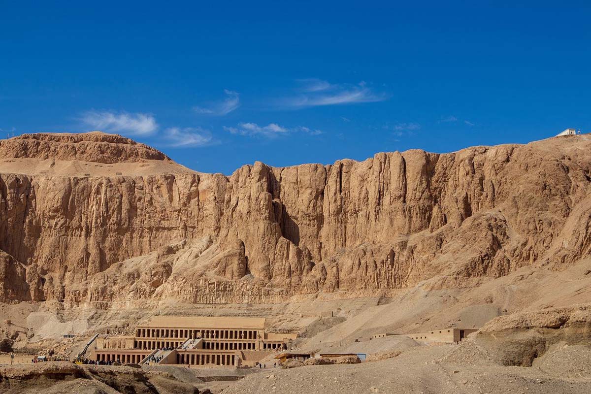 El Valle de los Reyes, templo de Hatshepsut 