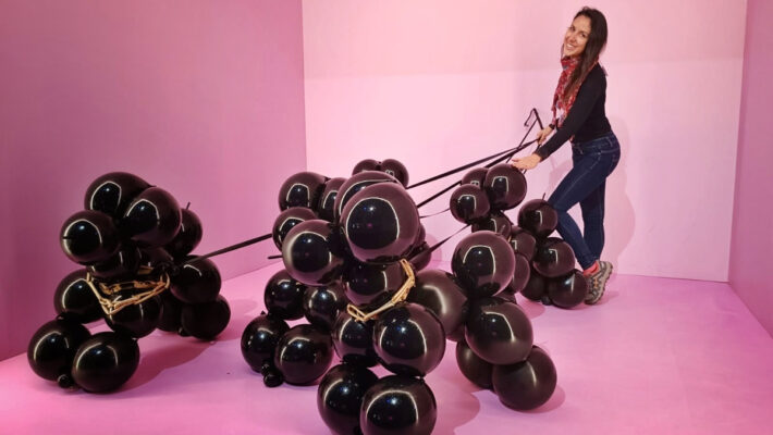 Exposición Pop Air en el Balloon Museum de Barcelona