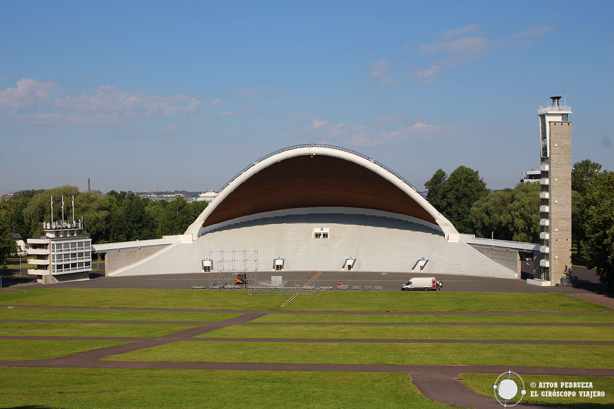 Recinto del festival de la canción de Tallin (Lauluvӓljak)