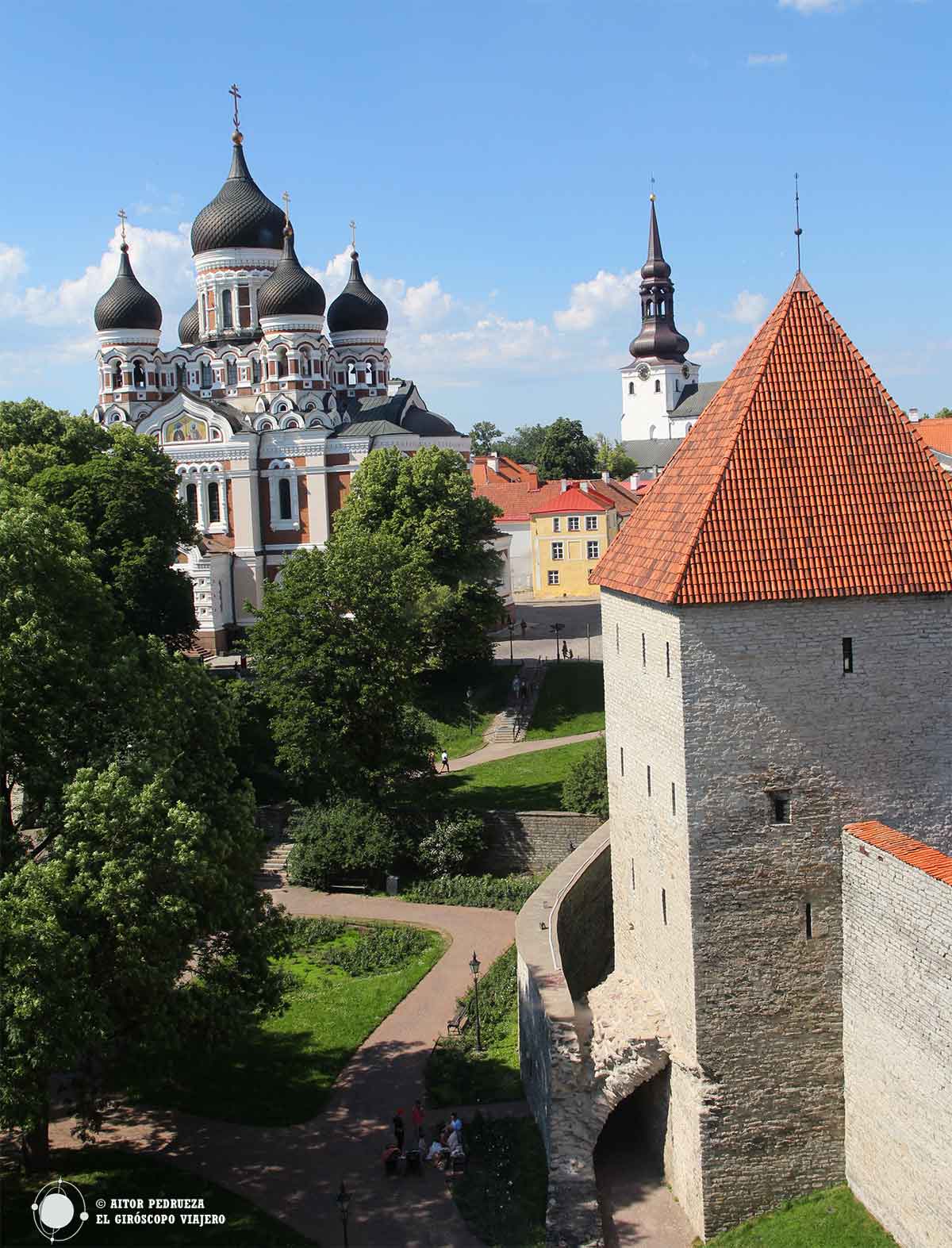 Catedral ortodoxa de Alejandro Nevski en Tallin