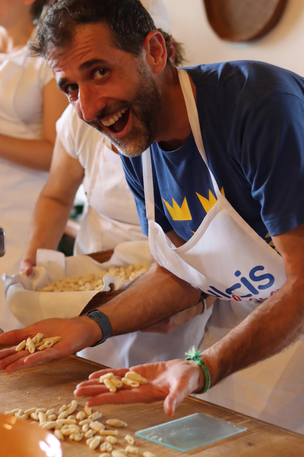 Aprendiendo cómo se elabora la pasta