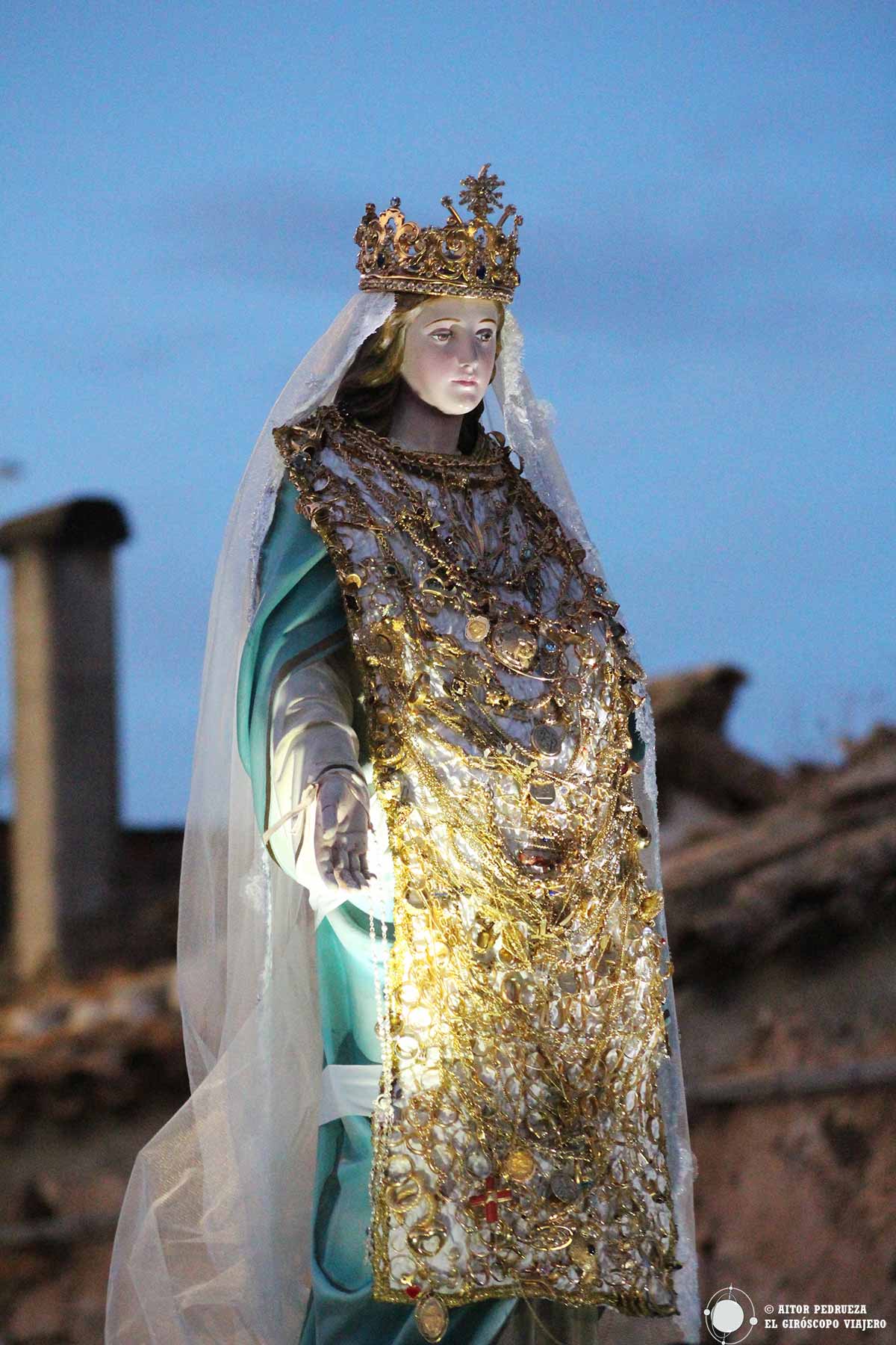 Procesión de la Festa Madonna della Salute de Masainas