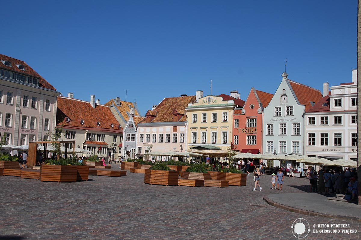 Plaza del ayuntamiento de Tallin