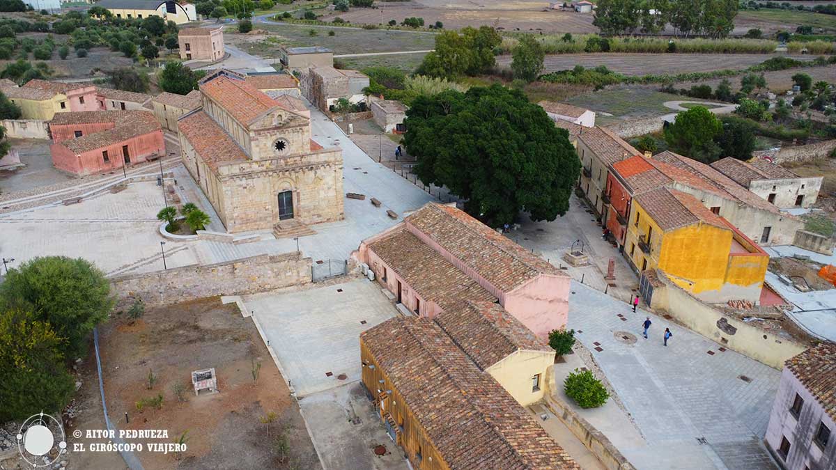 Antiguo pueblo de Tratalias en el Bajo Sulcis