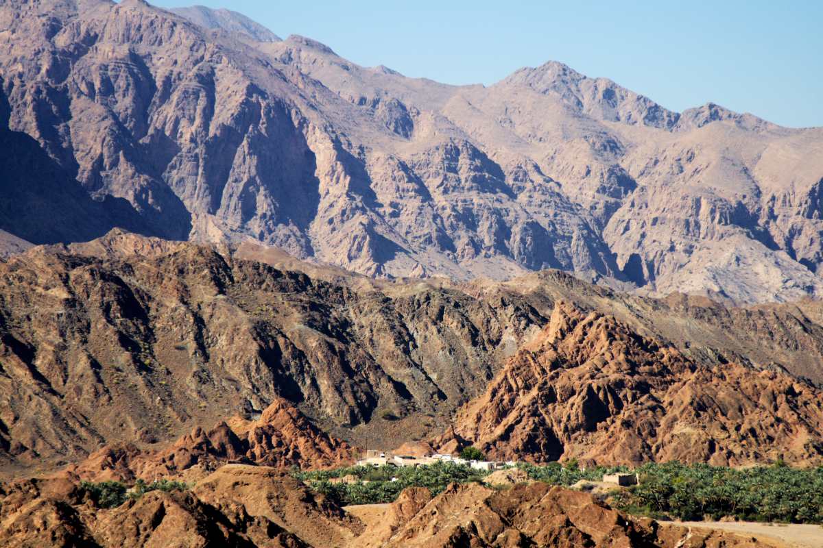 Wadi Bani Kharous en Omán