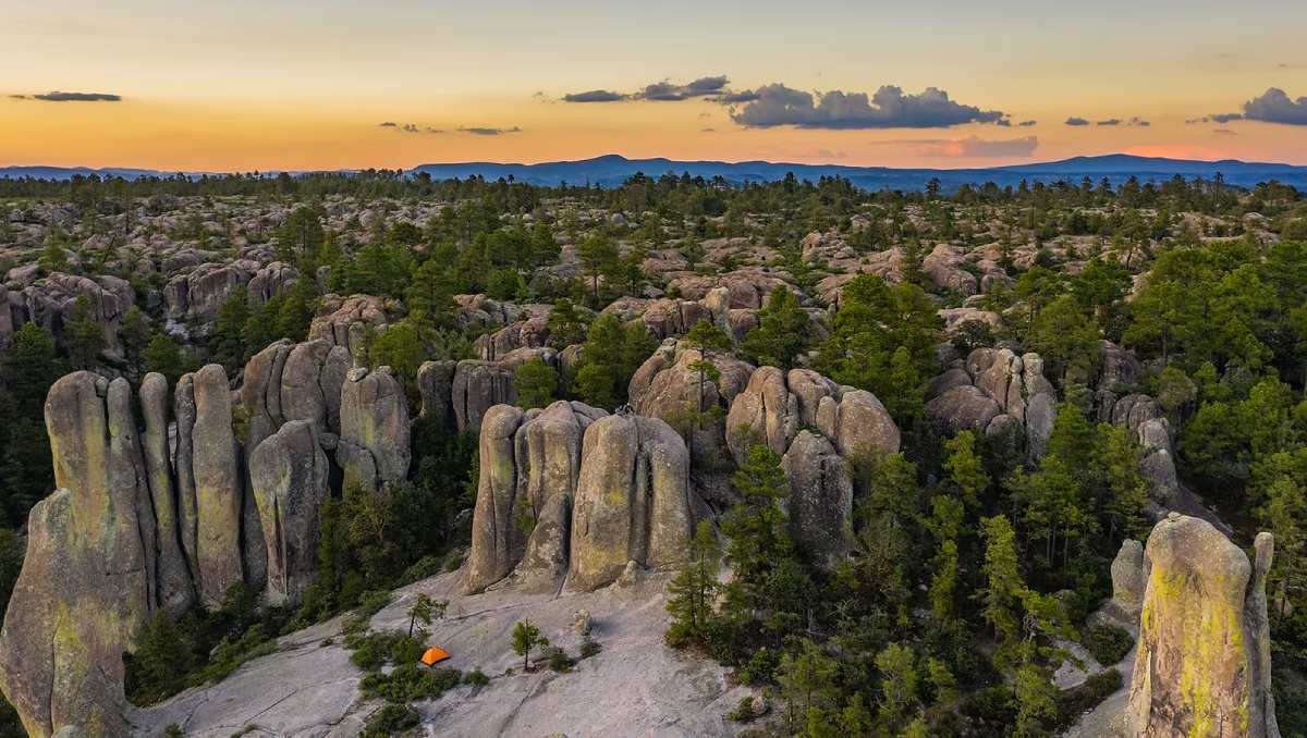 Valle de los monjes. Pueblo mágico Creel